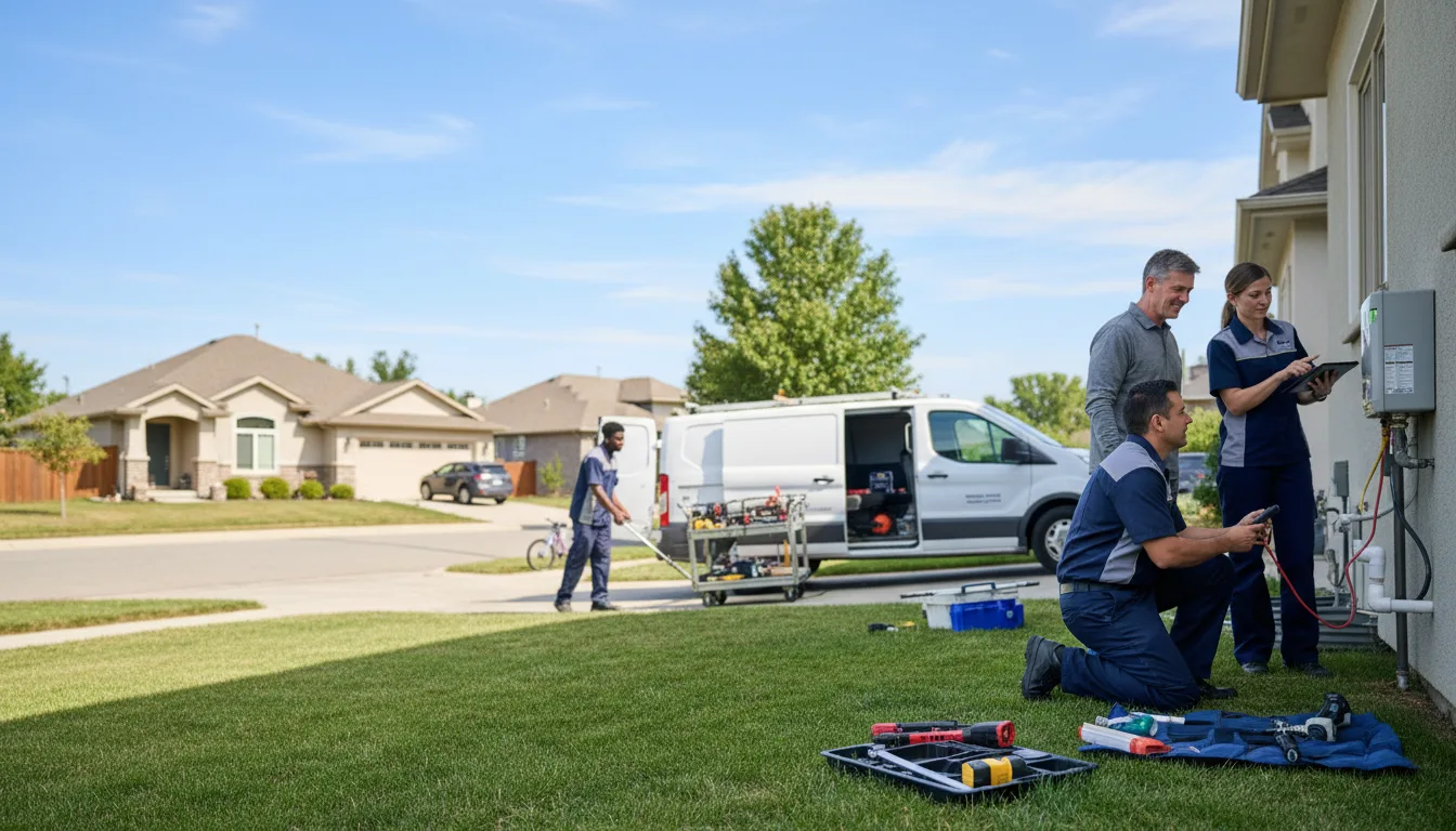 Tankless water heater service in Yorktown, VA